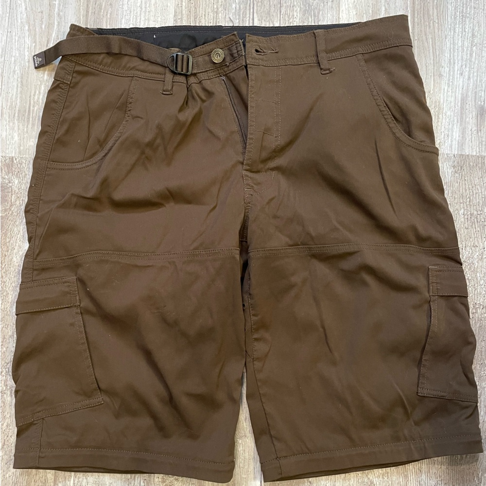 Prana stretch Zion men cargo shorts size L